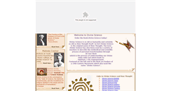 Desktop Screenshot of divinescience.com