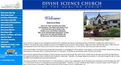 Desktop Screenshot of divinescience.org